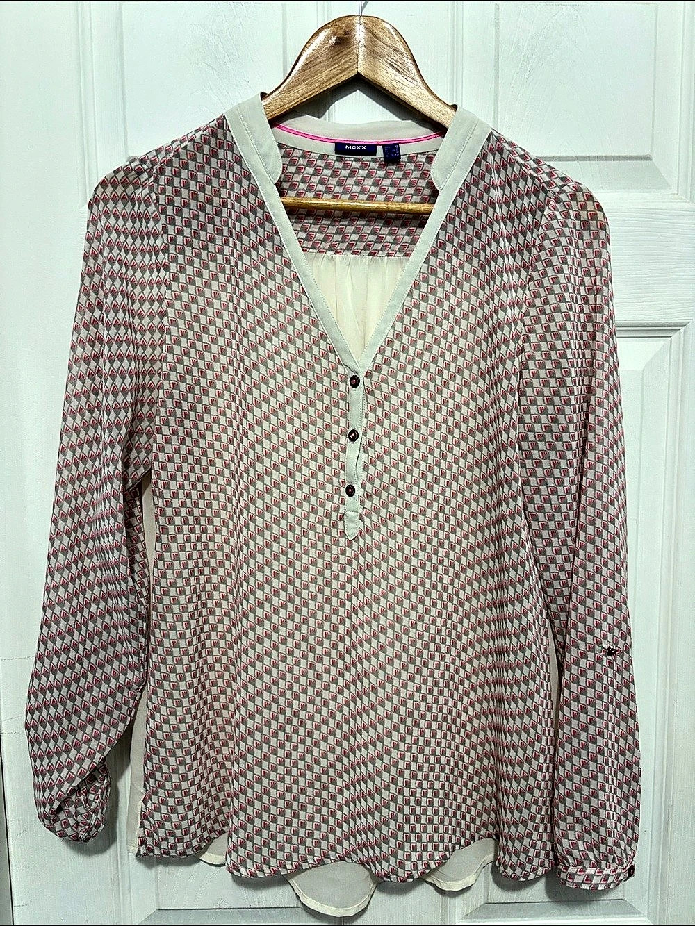 MEXX Geometric Sheer Blouse